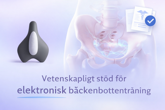 Studier om elektronisk bäckenbottenträning